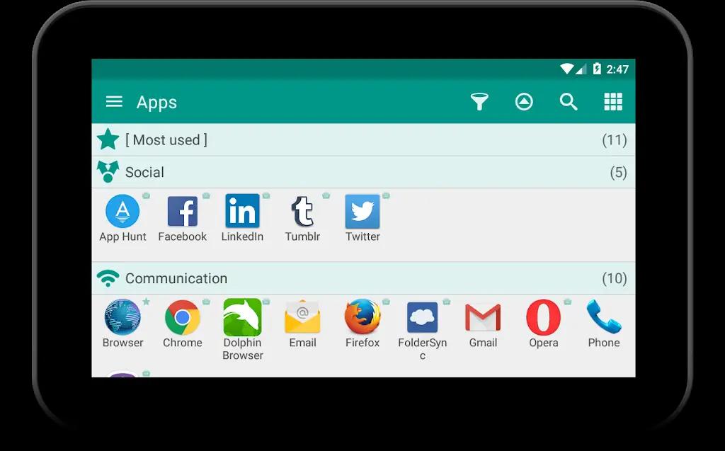 Glextor App Folder Organizer Screenshot 6