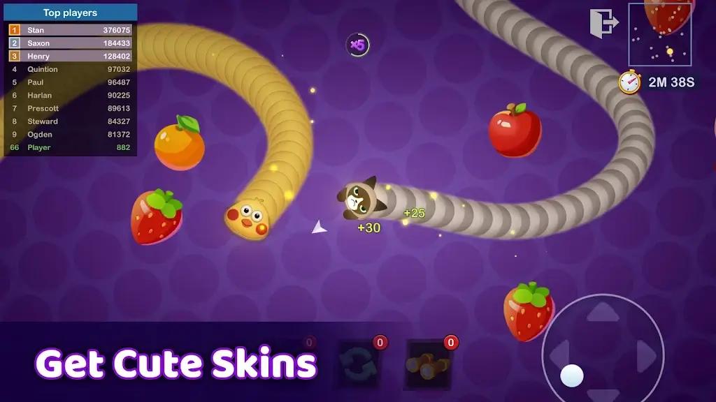 Worms Merge (Snake Merge) Screenshot 1