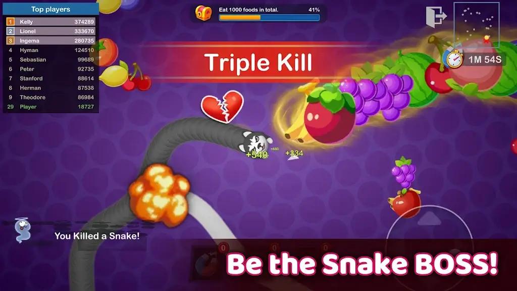 Worms Merge (Snake Merge) Screenshot 2