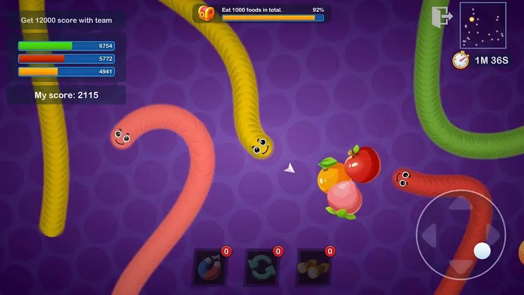 Worms Merge (Snake Merge) Screenshot 5
