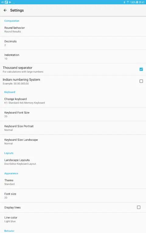 CalcTape Screenshot 3