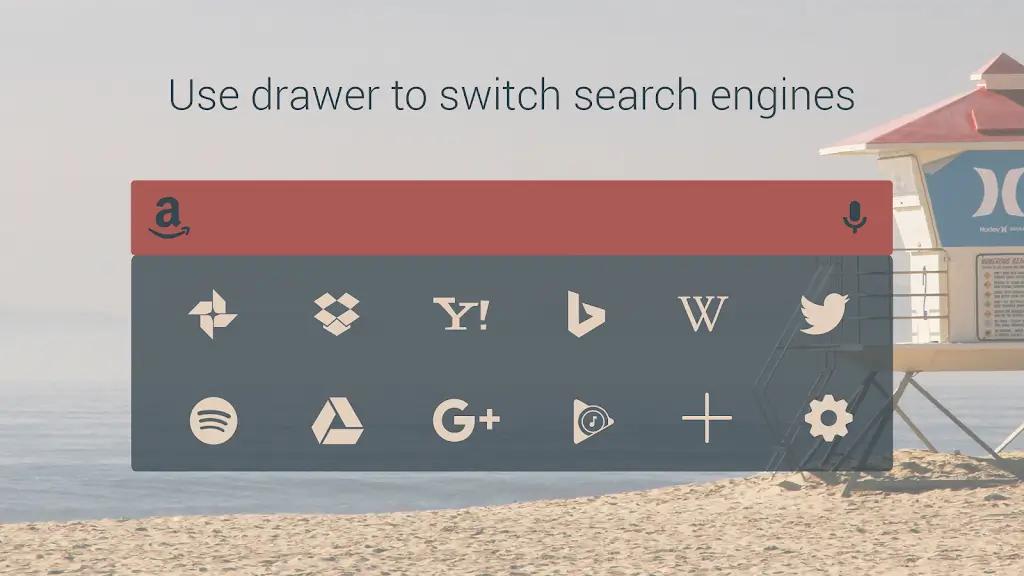 Custom Search Bar Widget CSBW Screenshot 5
