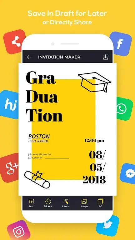 Invitation Card Maker Screenshot 4