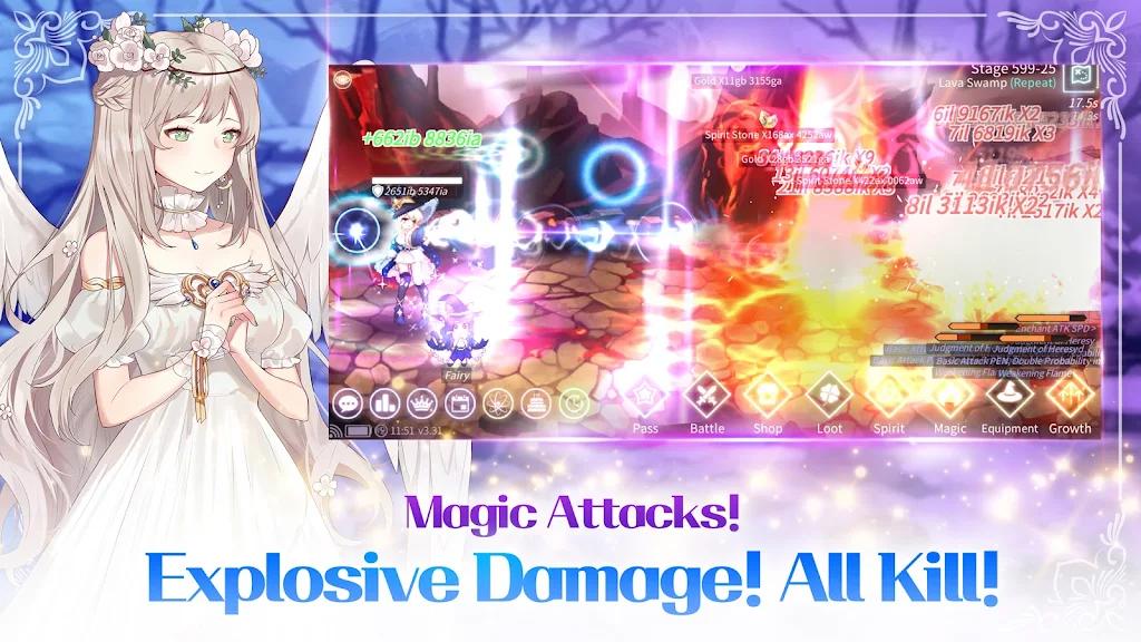 Magical Girl: Idle Pixel Hero Screenshot 5