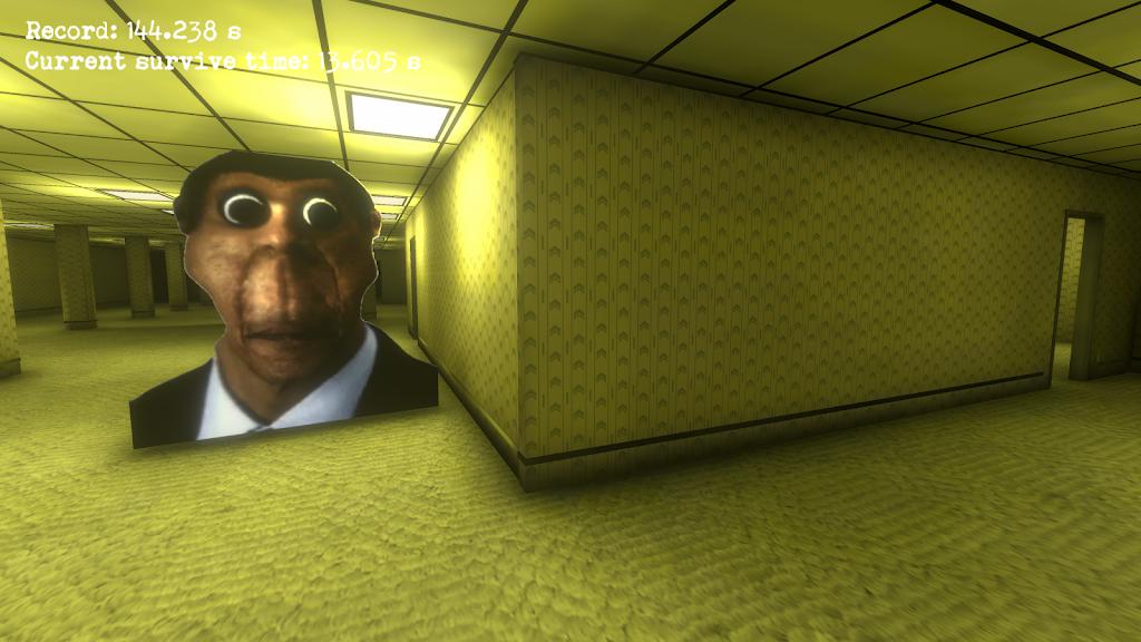 Nextbots In Backrooms: Obunga Screenshot 2