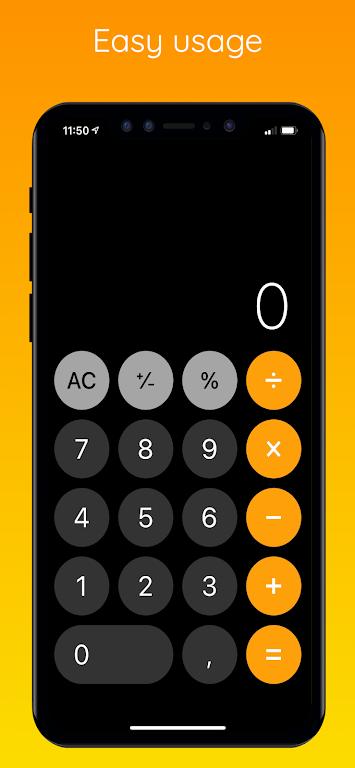 Calculator iOS 18  Screenshot 1