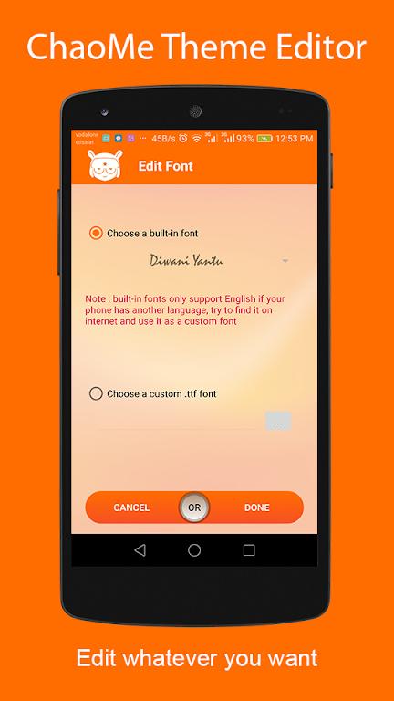 ChaoMe Theme Editor (MIUI Theme Editor) Screenshot 2