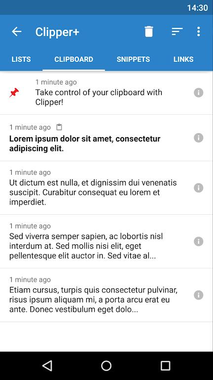 Clipper+ Screenshot 2