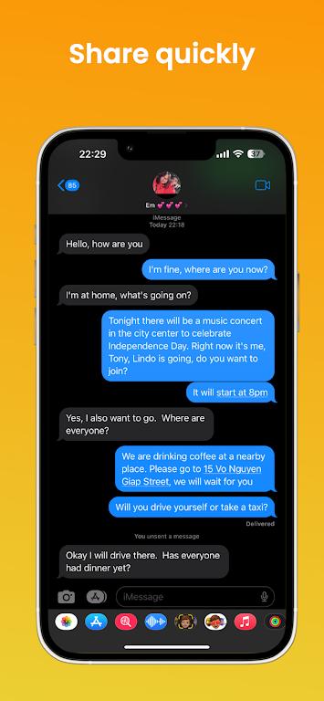 Messages iOS 17 Screenshot 6