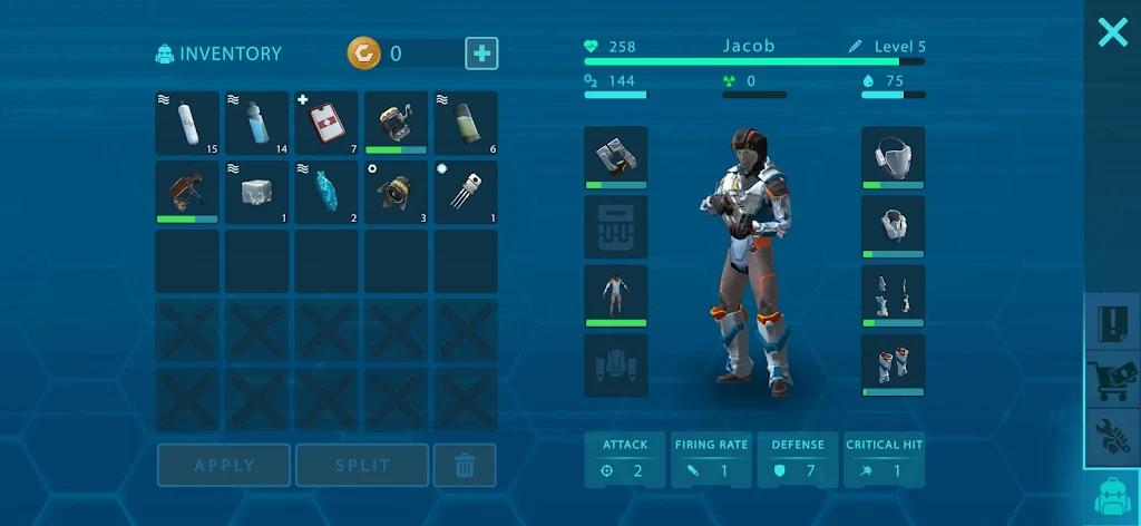 Space Stars: RPG Survival Game Screenshot 1