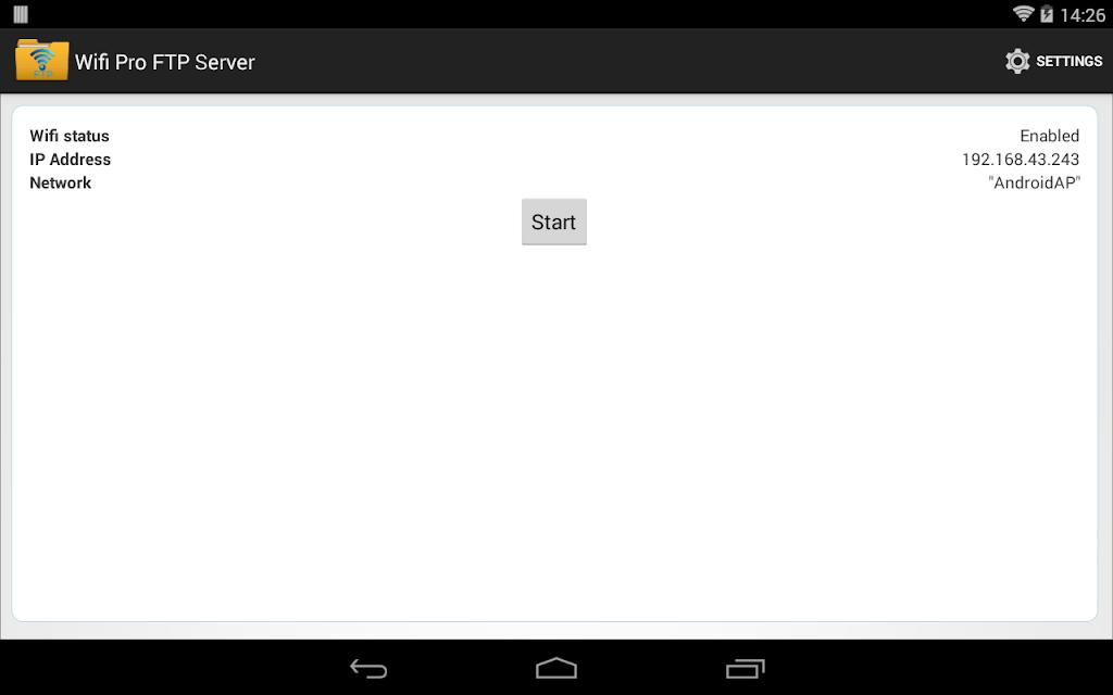 WiFi Pro FTP Server Screenshot 4