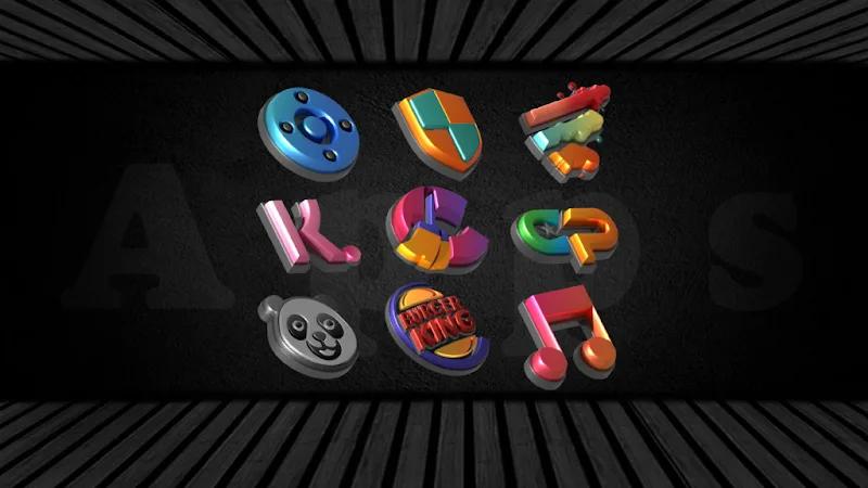Auric Dark 3D Icon Pack Screenshot 5