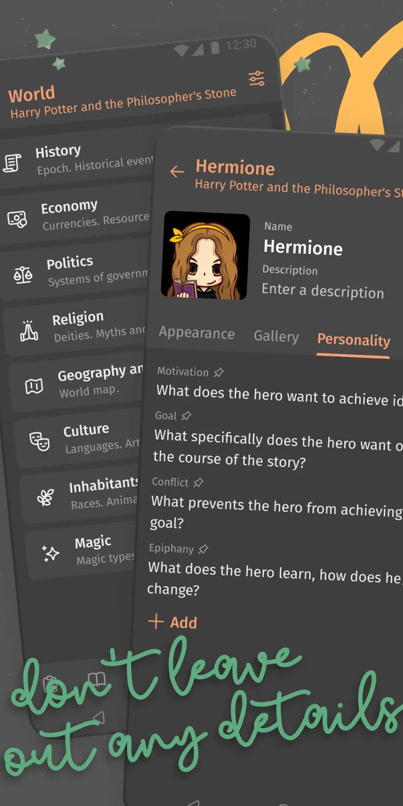 Fabula - Story Planner Screenshot 6