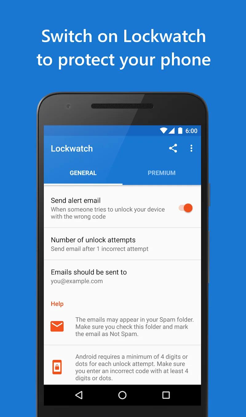 Lockwatch Screenshot 1