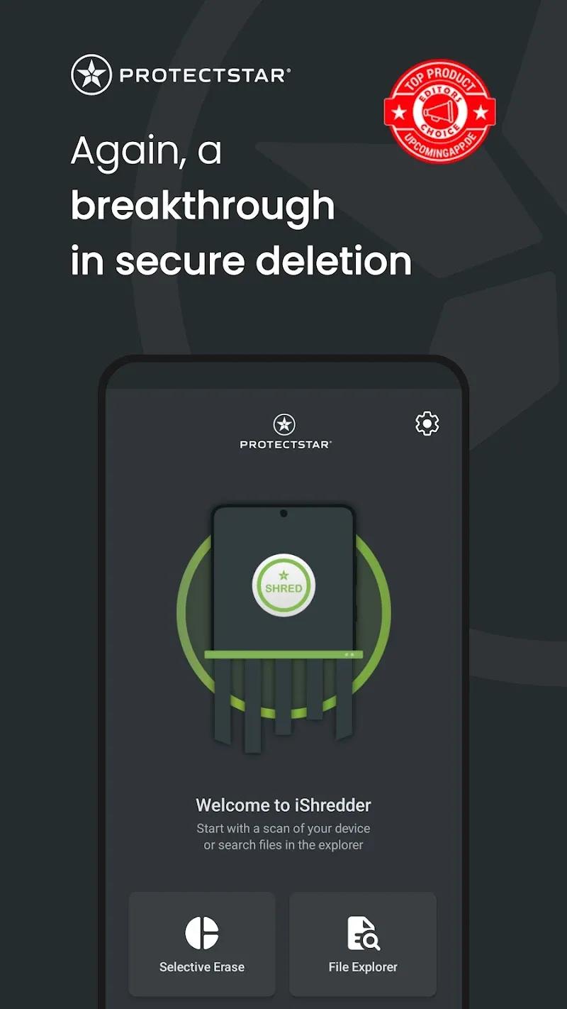 Secure Erase iShredder Screenshot 1