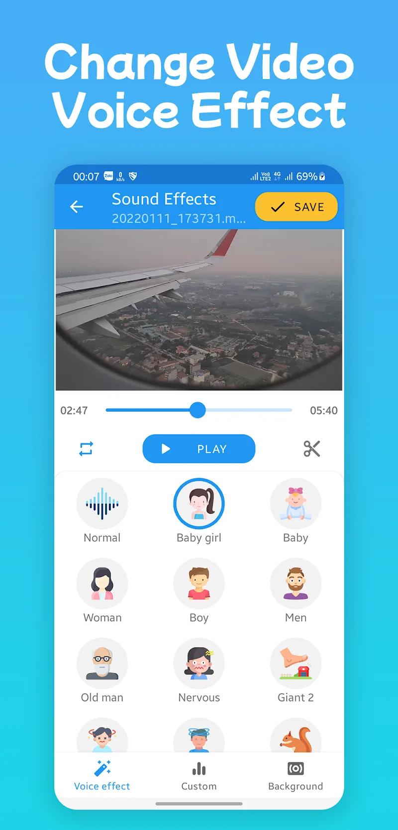 Video Voice Changer Pro Screenshot 1