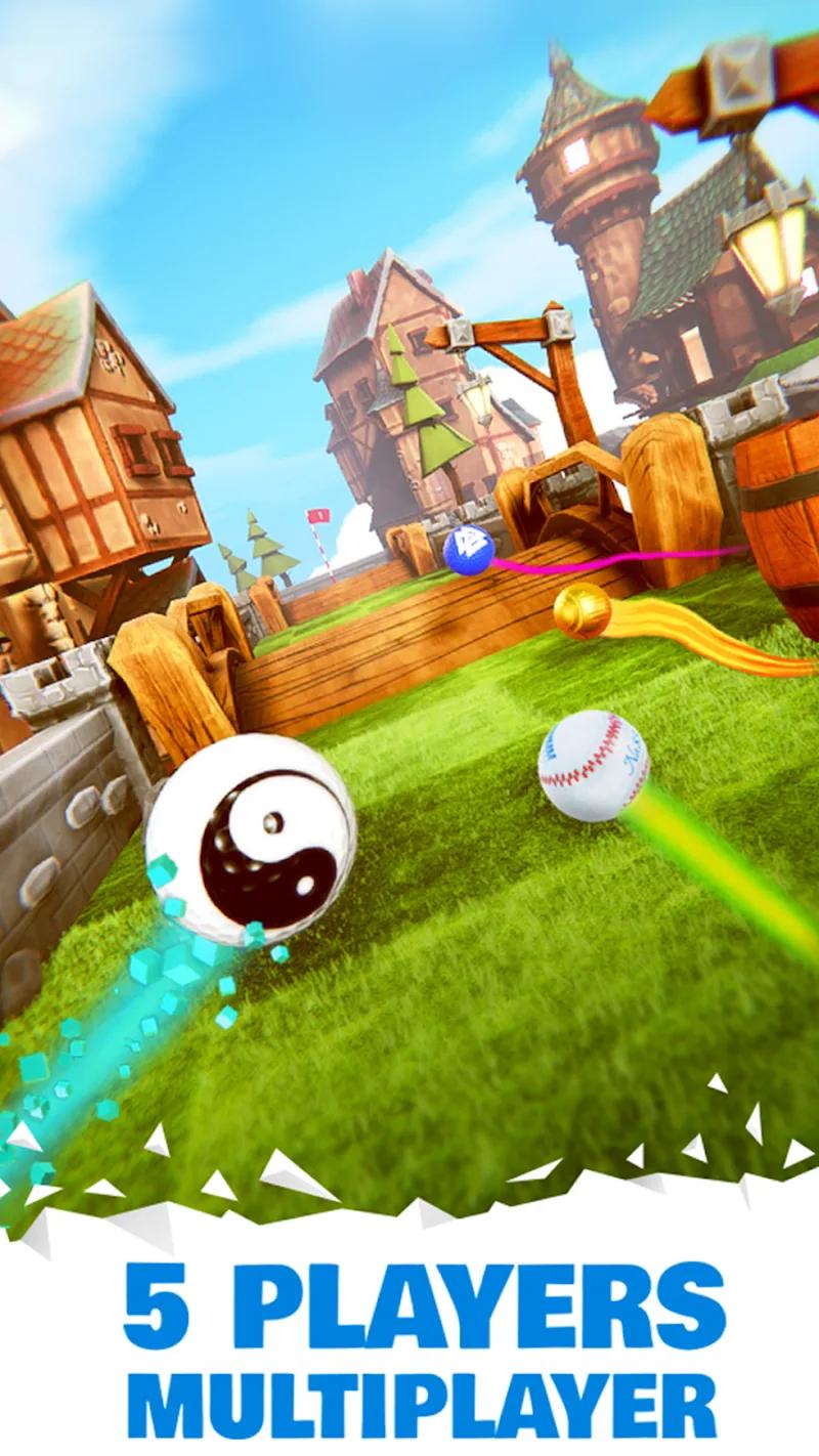 Mini GOLF Royal - Clash Battle Screenshot 1