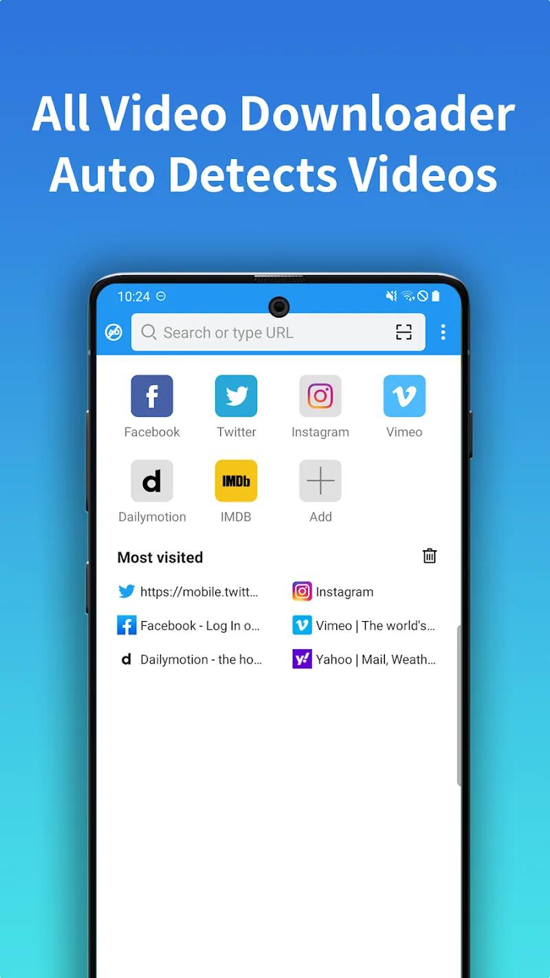 Pure Video Downloader Screenshot 1