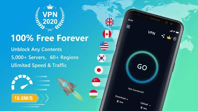 Free VPN Super Screenshot 1