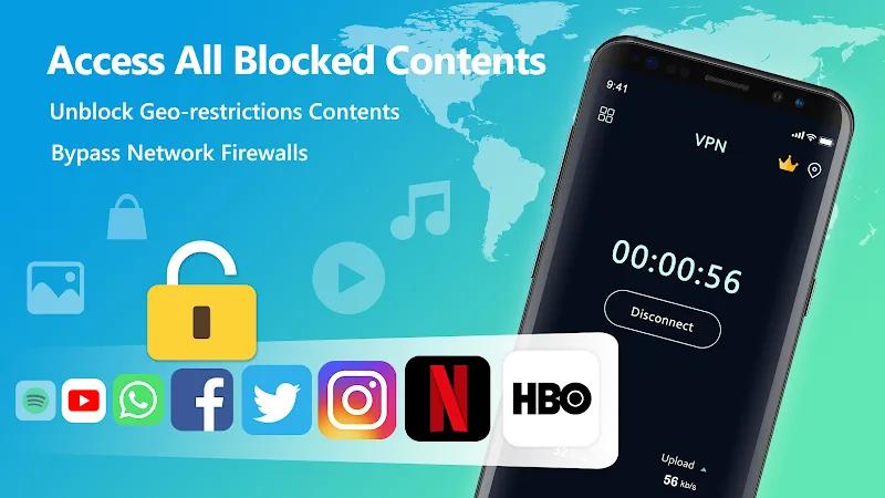 Free VPN Super Screenshot 2
