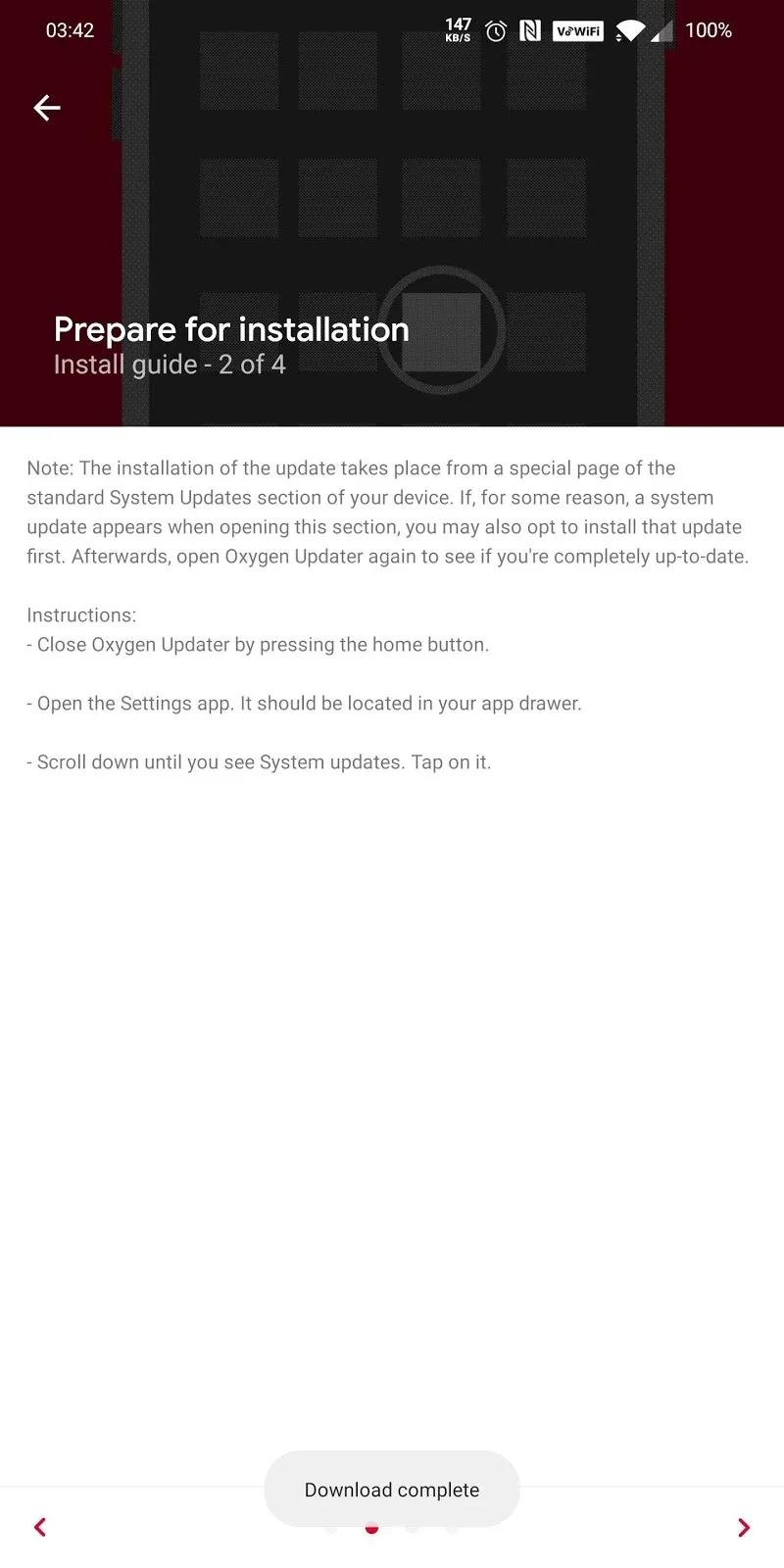 Oxygen Updater Screenshot 5