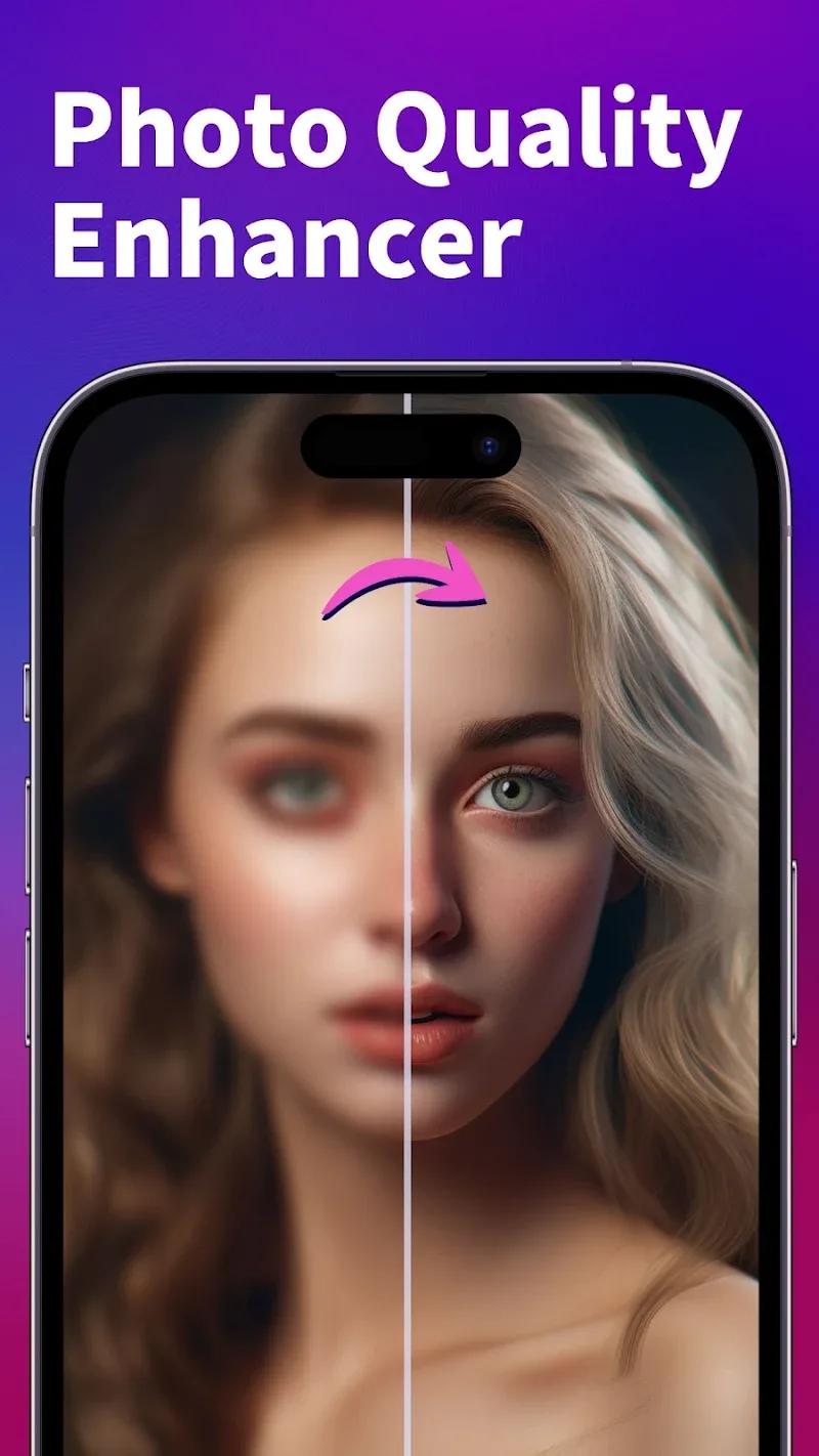 Vivid AI Photo Enhancer Screenshot 1