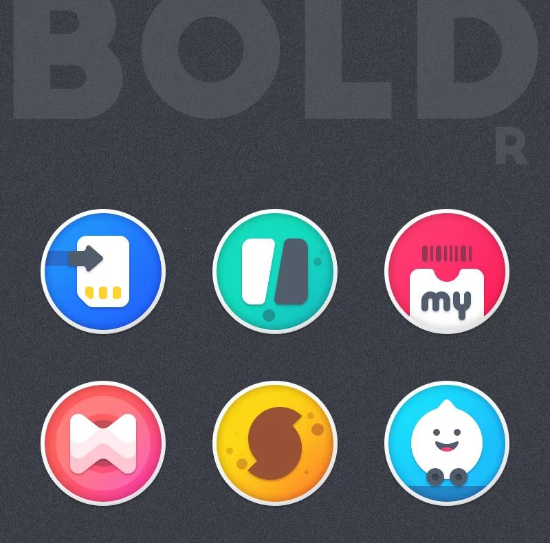 Boldr Icon Pack Screenshot 1