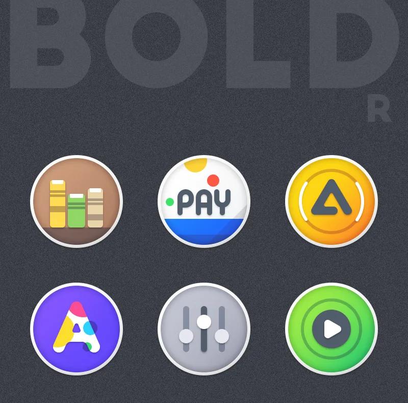 Boldr Icon Pack Screenshot 2