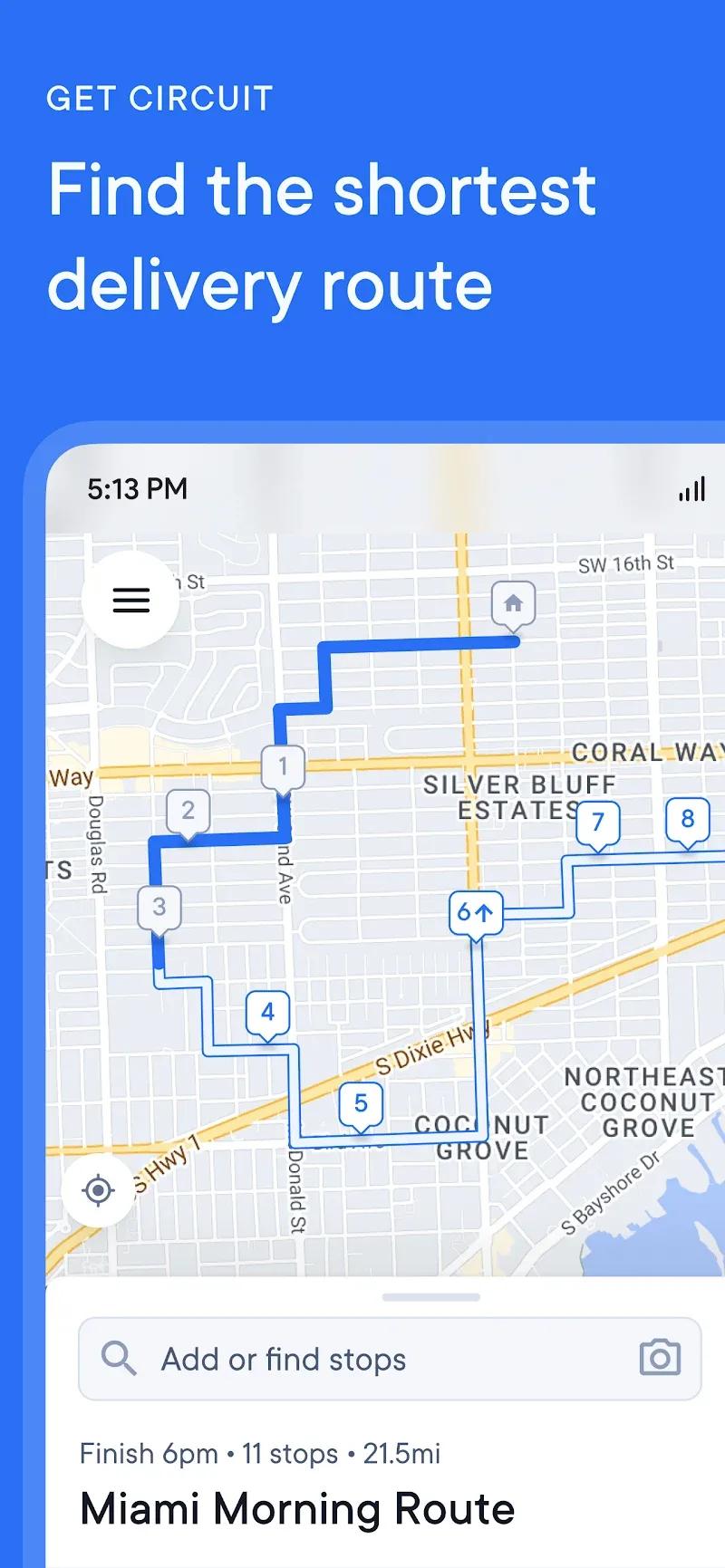 Spoke (Circuit) Route Planner Screenshot 1