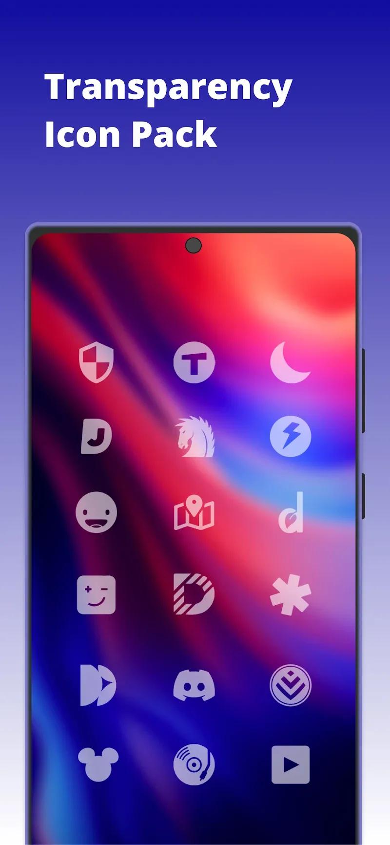 Transparency - Icon Pack Screenshot 1
