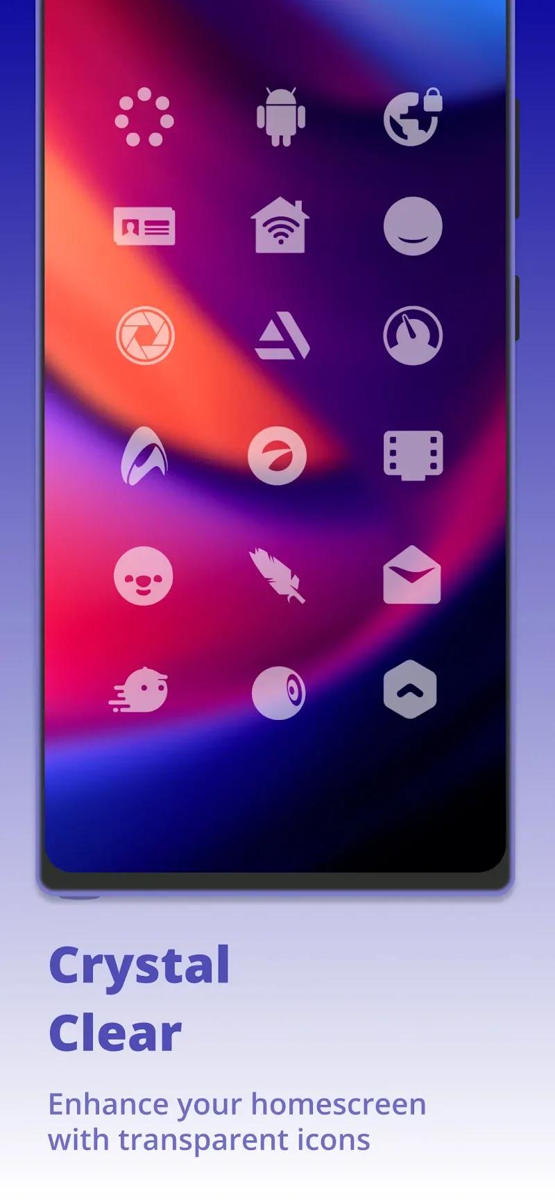 Transparency - Icon Pack Screenshot 4