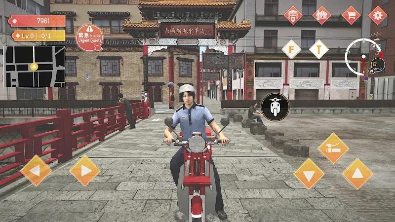 Japan Postman Moto Simulator Screenshot 1