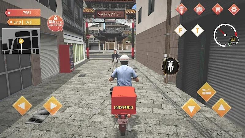 Japan Postman Moto Simulator Screenshot 5