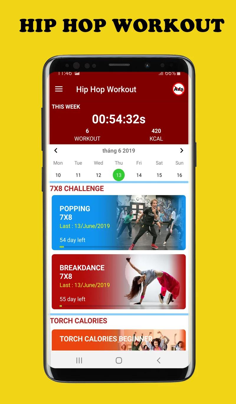 Hip Hop Workout Screenshot 1