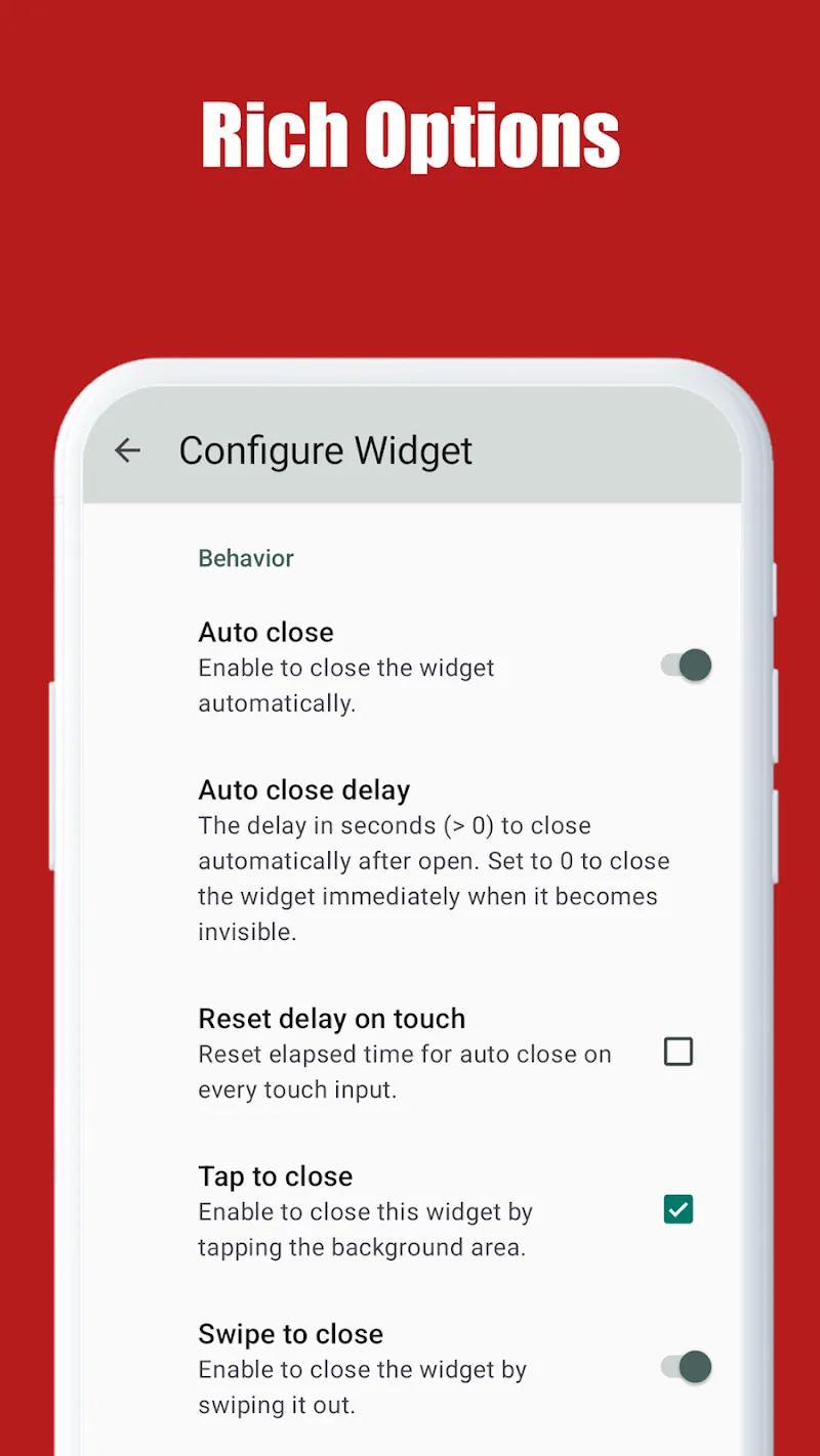 Popup Widget Screenshot 3
