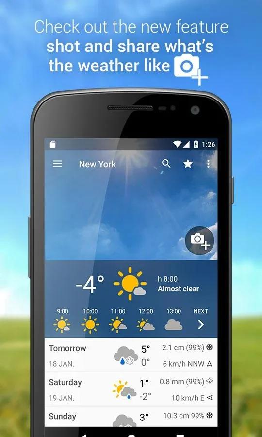 3B Meteo Weather Screenshot 1