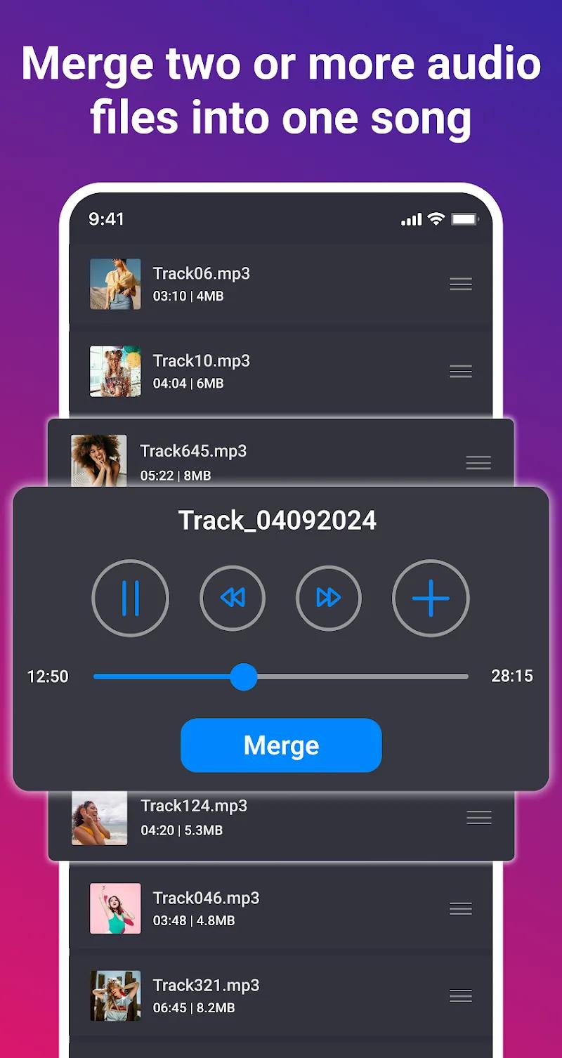 Audio Cutter, Joiner & Mixer Screenshot 2