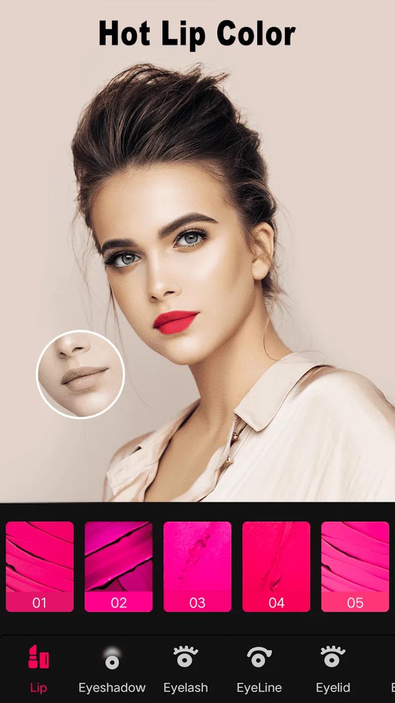 Face Makeup Screenshot 1