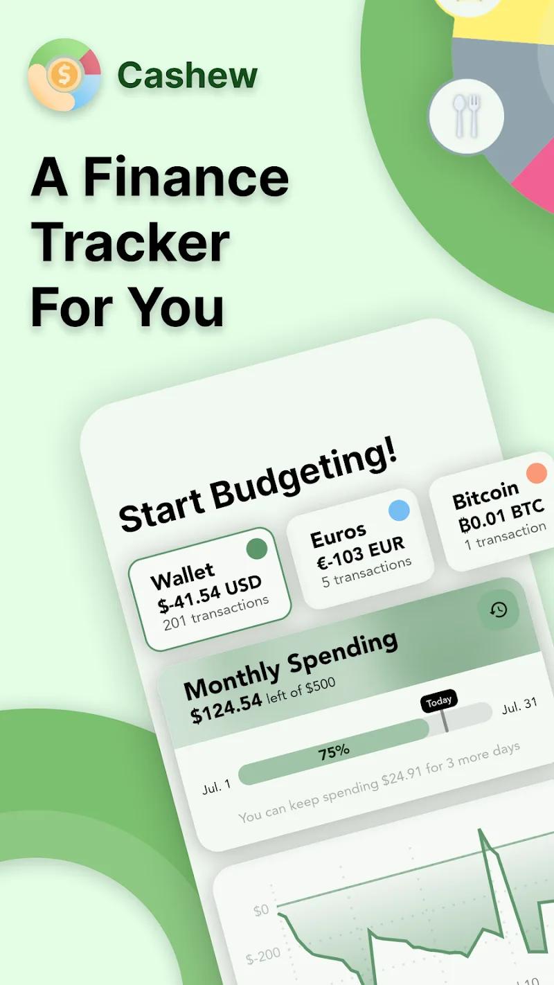 Cashew Budget Planner Screenshot 1