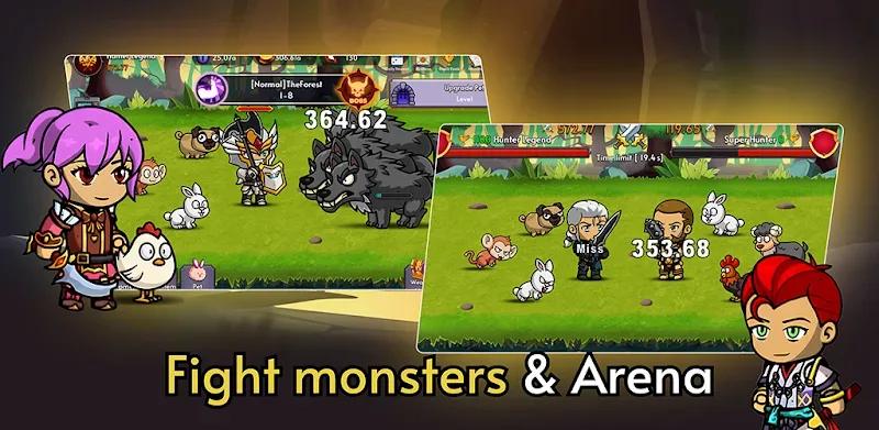 Hunter's Legend Idle RPG Screenshot 1