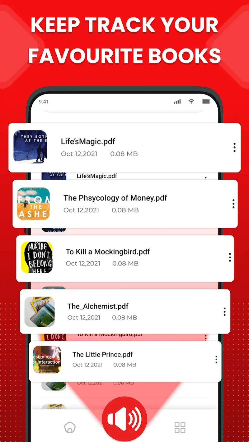 Odify (PDF Speaker) Screenshot 3