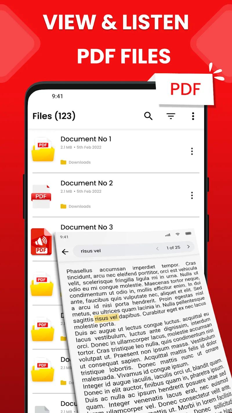 Odify (PDF Speaker) Screenshot 5