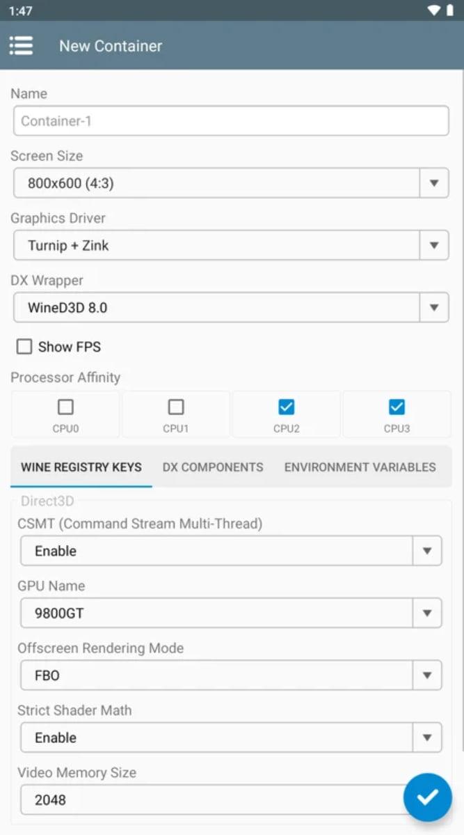 Winlator Screenshot 1