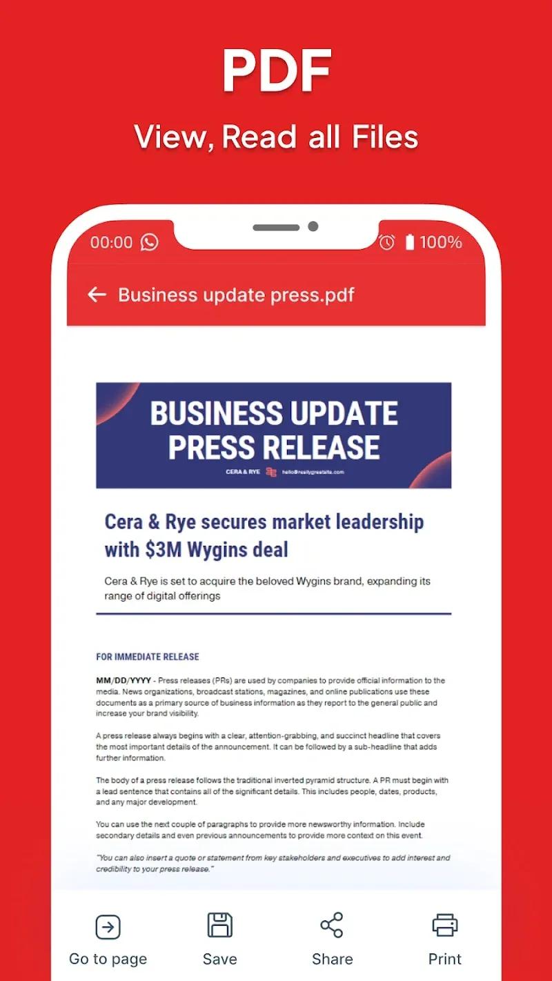 Sheets Reader Screenshot 5