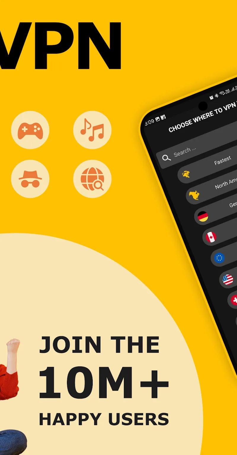 VON VPN Screenshot 2