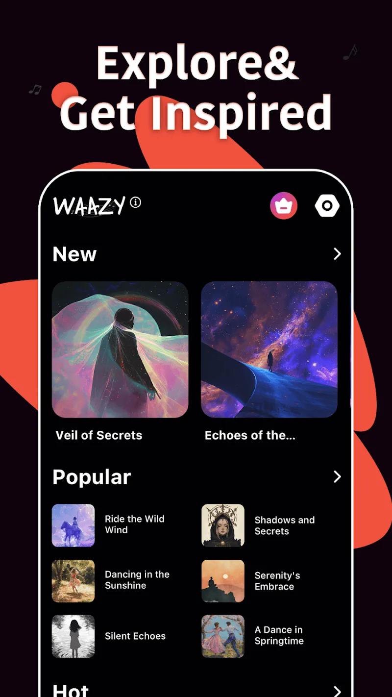 Waazy Ai Music Generator, Song Screenshot 5