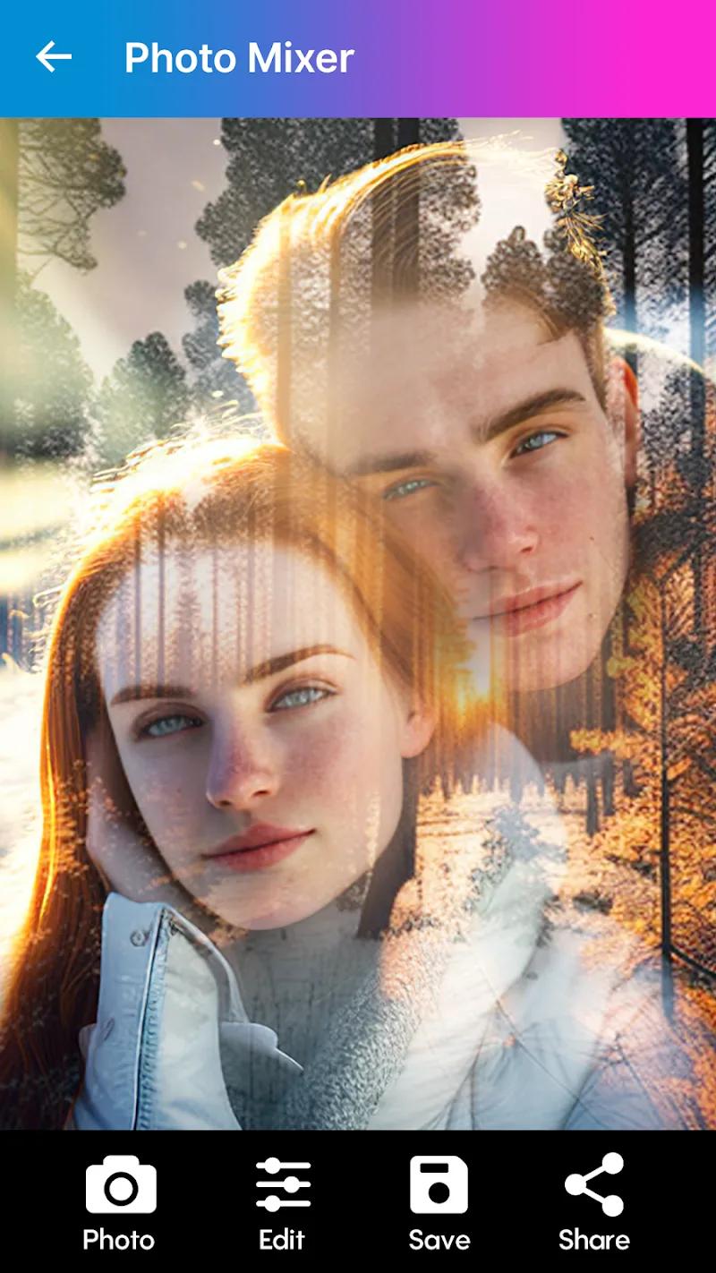 Photo Mixer - Photo Blender Screenshot 4
