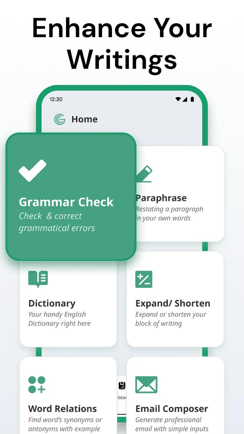 Grammar Check by AI Writing Screenshot 1