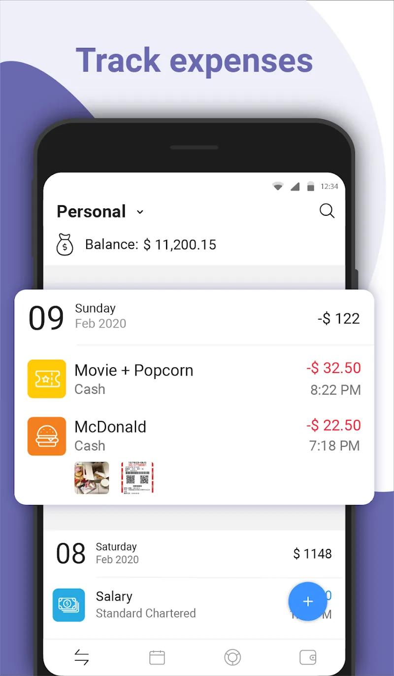 Money Manager: Expense Tracker Screenshot 1