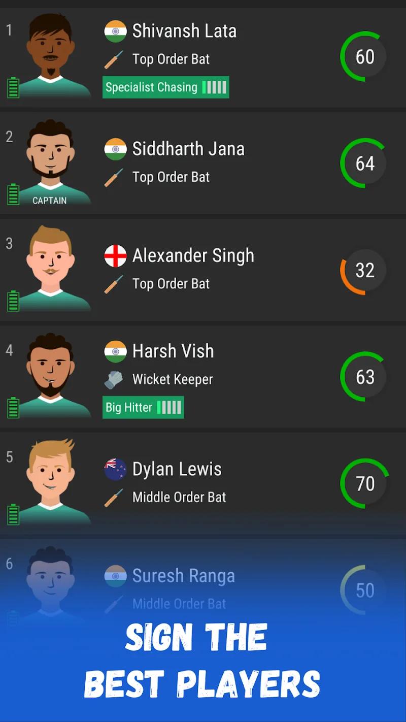 Wicket Cricket Manager Screenshot 2